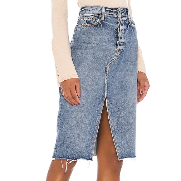 GRLFRND Dresses & Skirts - GRLFRND NELLA denim skirt size 29